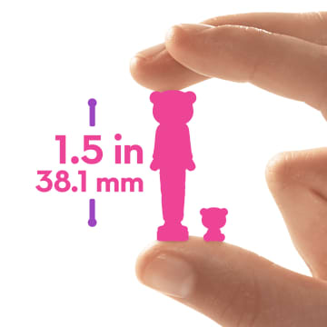 Barbie-Poupées Mini Barbieland - Assortiment Cutie Reveal 3,8 Cm