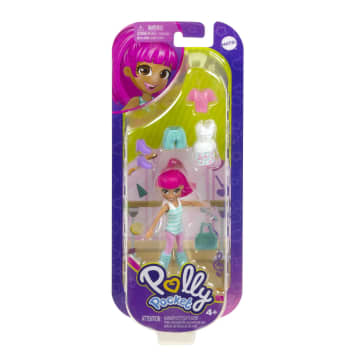Polly Pocket Κούκλες Και Αξεσουάρ, Κούκλα Polly 7,6 Εκ. Με 5 Αξεσουάρ