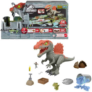 Jurassic World Crushivoren Spinosaurus Kooisloper Dinosaurus Actiefiguur Speelgoed En Speelmogelijkheden