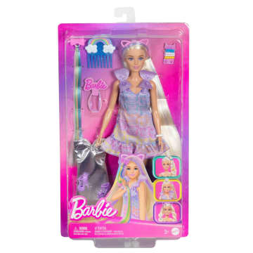 Barbie Fun & Fancy Pop En Accessoires, Blonde Modepop Met Extra Lang Haar En 2 Looks