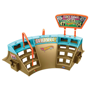 Hot Wheels Skate Skatepark + deskorolka Zestaw Asortyment