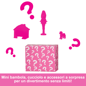 Playset Casa Delle Bambole Barbie Mini Barbieland Con Bambola Da 3,8 Cm, Mobili E Accessori (I Modelli Possono Variare) - Image 5 of 6