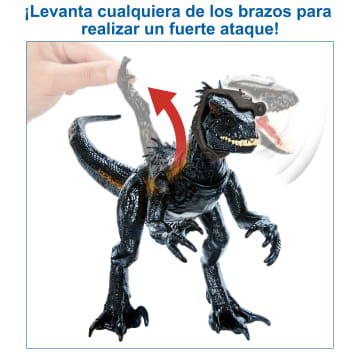 Jurassic World Rastrea Y Ataca Indoraptor Dinosaurio Juguete +4 Años