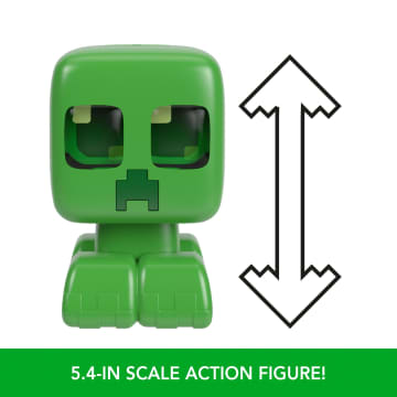 Minecraft My Pet Creeper Interactive Toy Action Figure With Lights, Sounds & Exploding Action