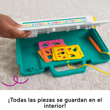 Escritorio Aprende Y Garabatea De Fisher-Price, Pizarra Para Escribir Y Dibujar Sin Ensuciar Con Pantalla Lcd Para Niños Y Niñas - Image 5 of 6