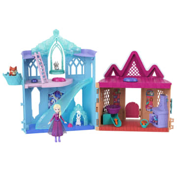 Disney Frozen Winter Animal Fun Playset With Elsa Small Doll, 3 Animal Friends & 8 Accessories