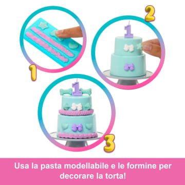 Barbie Party Unboxed, Serie Compleanno Del Cucciolo, Bambola Party Stars E Accessori, Con 10 Sorprese