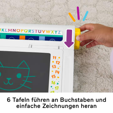 Fisher-Price Lern- Und Zeichenbrett, Schreiben Und Zeichnen Ohne Verwischen Tablet Mit Lcd-Bildschirm Für Kinder