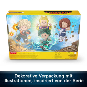 Little People Collector My Hero Academia Mangaserie Sondereditionsset, 4 Figuren
