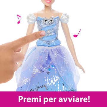 Disney Princess Cenerentola Ballo Incantato Con Luci E Suoni, Bambola Ispirata Al Film