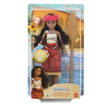 Bambola Disney Vaiana 2 Avventura Canora Vaiana E Accessori, Canta “Siamo Tornati” in 4 Lingue