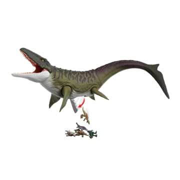 Jurassic World Rebirth Mosasauro Supercolossale, Action Figure, Dinosauro Giocattolo