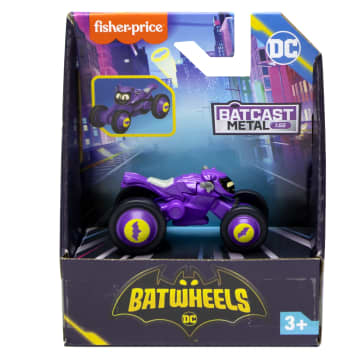 Fisher-Price DC Batwheels Metalowy Pojazd 1:55 Asortyment - Image 6 of 6