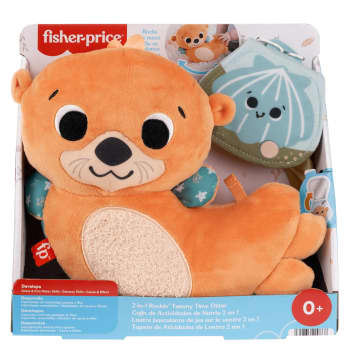 Karın Üstünde Oynama Için Duyusal Gelişime Yardımcı Pelüş Oyuncak, Fisher-Price 2'si 1 Arada Su Samuru Eğlencesi - Image 6 of 6