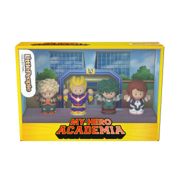 Conjunto De Edición Especial De La Serie De Anime My Hero Academia De Little People Collector, 4 Figuras