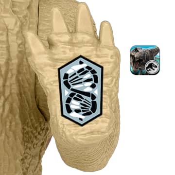 Jurassic World Atakujący dinozaur Figurka do ustawiania z funkcją ataku Zabawka dinozaur 4+ - Image 8 of 11