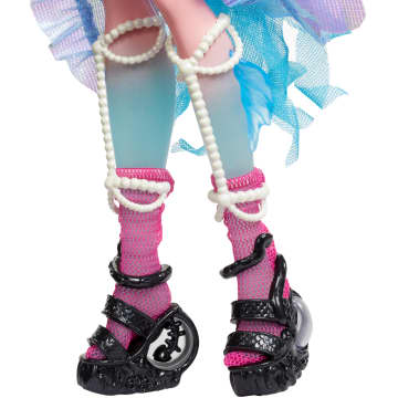 Monster High Monster Fest Lagoona Blue, Bambola Alla Moda Con Outfit Da Festival, Poster Della Band E Accessori