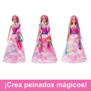 Muñeca Twist 'n Style De Barbie Dreamtopia Y Accesorios Para Hacer Peinados, Incluida Una Herramienta De Trenzado