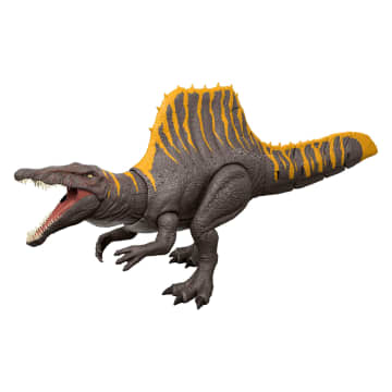 Jurassic World Rebirth Staartstrijder Spinosaurus, Actiefiguur, Dinosaurusspeelgoed Met 2 Aanvalsbewegingen - Bild 6 von 6