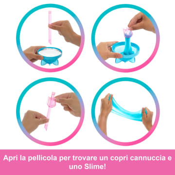 Barbie Pop Reveal Serie Frullati, Bambola Unicorno Profumata, Set Bambola E Accessori