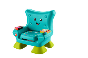 Fisher-Price Παίζω Και Μαθαίνω Smart Stages Εκπαιδευτική Καρεκλίτσα, Ηλεκτρονικό Εκπαιδευτικό Παιχνίδι, Μπλε, Ελληνική Έκδοση