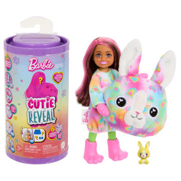 Muñeca Pequeña Chelsea Y Accesorios De La Colección Sueños De Colores De Barbie Cutie Reveal (Estilos Pueden Variar)