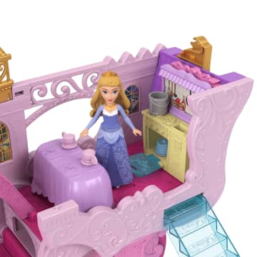 Disney Prinzessin Verwandlungs-Spielset Kutsche Zu Schloss Mit Kleiner Aurora Puppe