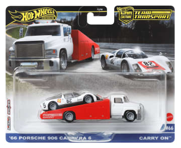 Hot Wheels Premium Team Transport 66 Porsche 906 Carrera