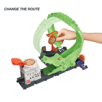 Hot Wheels Gator Loop Attack, Playset - Image 5 of 8