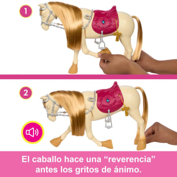Caballo De Juguete Interactivo De “Barbie Mysteries: The Great Horse Chase” Con Sonidos, Música Y Accesorios
