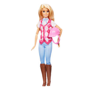 Barbie Mysteries: Das Geheimnisvolle Pferdeabenteuer“ Barbie Malibu“ Puppe Mit Reitkleidung Und Zubehör