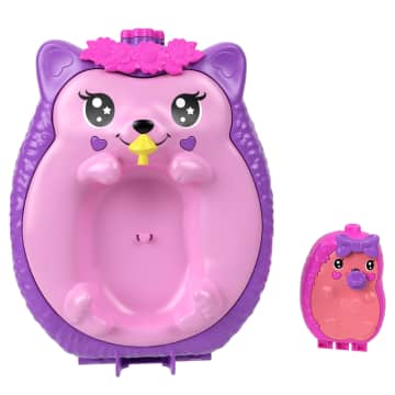 Σετ Παιχνιδιού Polly Pocket Μαμά & Μωρό Σκαντζόχοιρος Με 2 Κούκλες & 16 Αξεσουάρ Συμπεριλαμβανομένων Των Ζώων.