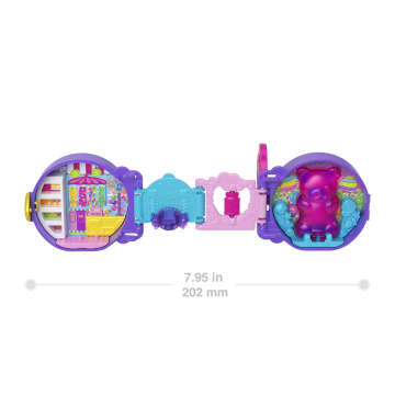 1 Bebek, Hareketli Parçalar Ve Taşıma Sapı Dahil Polly Pocket Seyahat Eğlencesi Mini Oyun Setleri Koleksiyonu (Stiller Çeşitlilik Gösterebilir.)
