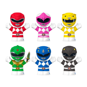 Little People Collector Power Rangers Sonderausgabeset Für Erwachsene Und Fans, 6 Figuren - Image 2 of 6