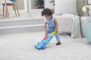 Fisher-Price Laugh & Learn Light-Up Learning Vacuum Electronic Toddler Push Toy - Image 2 of 6