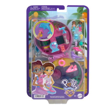 Polly Pocket-Sauvetage Du Dauphin-Coffret 2 Mini-Figurines Et Animaux - Image 5 of 5