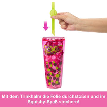 Barbie Pop Reveal Bubble Tea Serie Puppe Und Zubehör-Set Mit Duftender Berry-Bliss-Modepuppe - Bild 3 von 6