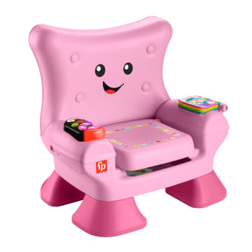 Fisher-Price Laugh & Learn Smart Stages Chair Electronic Learning Toy For Toddlers, Pink