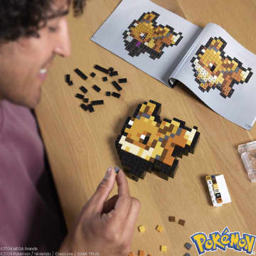 Mega Pokémon Evoli Bauspielzeug-Set (323 Teile) Retro-Set Für Sammler - Bild 2 von 6