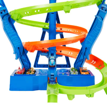 Hot Wheels Tor Wyścigowe Tornado Zestaw do zabawy z 1 samochodzikiem