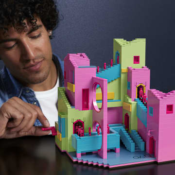 MEGA-L’Escalier De Squid Game-Coffret De Construction 1 707 Pièces
