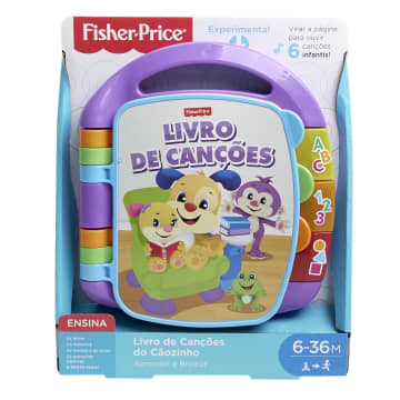 Fisher-Price Libro Interactivo De Aprendizaje En Portugués, Juguetes Bebés +6 Meses (Mattl Fvt23)