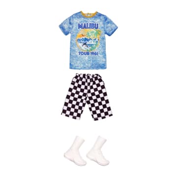 Set Di Abiti Barbie Per La Bambola Ken Con 1 Outfit E 1 Accessorio