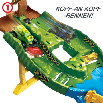 Hot Wheels Monster Truck Rennstrecke Spielset - Bild 3 von 8