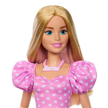 Barbie Modepop Van 71 Cm Met Kleding Die Aan En Uit Kan En Accessoires, Ketting En Tas