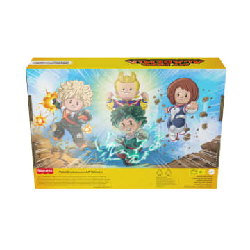 Conjunto De Edición Especial De La Serie De Anime My Hero Academia De Little People Collector, 4 Figuras