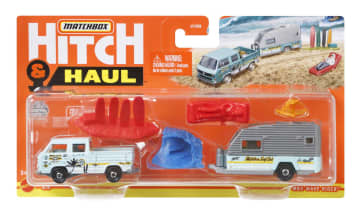 Matchbox Çek Ve Taşı Araç Serisi, 1 Adet Kurtarma Aracı, 1 Adet Çekme Karavan Ve Temaya Uygun Aksesuarları Ile Birlikte, H1235