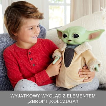 Star Wars Din Grogu Pluszak 28 cm Miękka zabawka Figurka - Bild 3 von 6