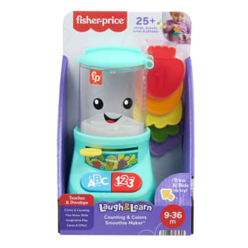 Fisher-Price Laugh & Learn Counting & Colors Smoothie Maker Musical Toy Blender For Infants