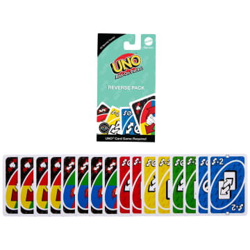 UNO Erweiterungsset Retour Set Kartenspiel Für Kinder, Familie & Spieleabende, Reisen, Camping & Partys